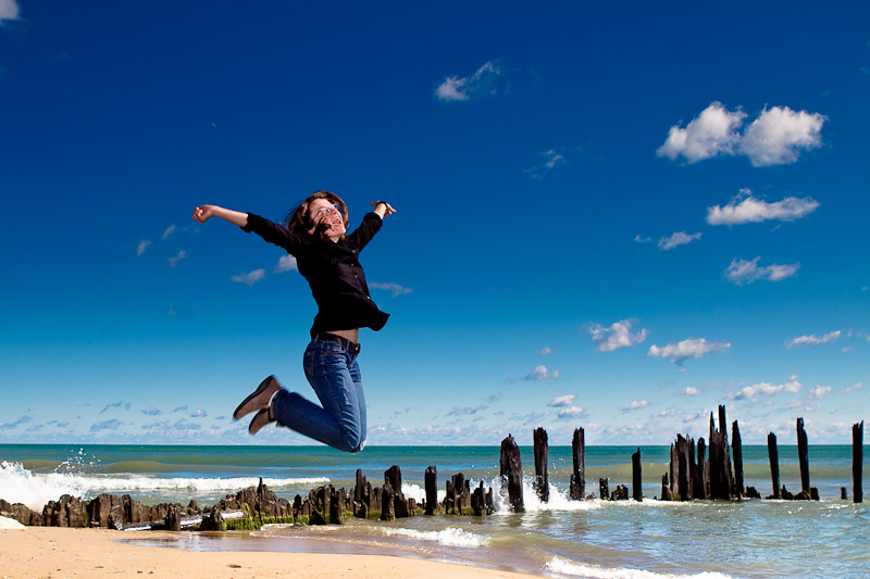 Jump for joy